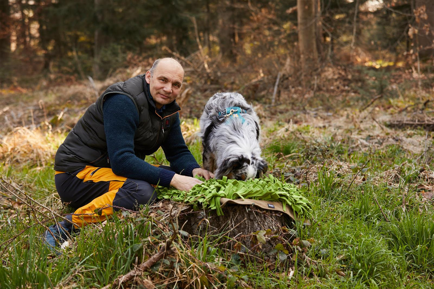 SCHNÜFFELRASEN® mit leichten Farbdifferenzen