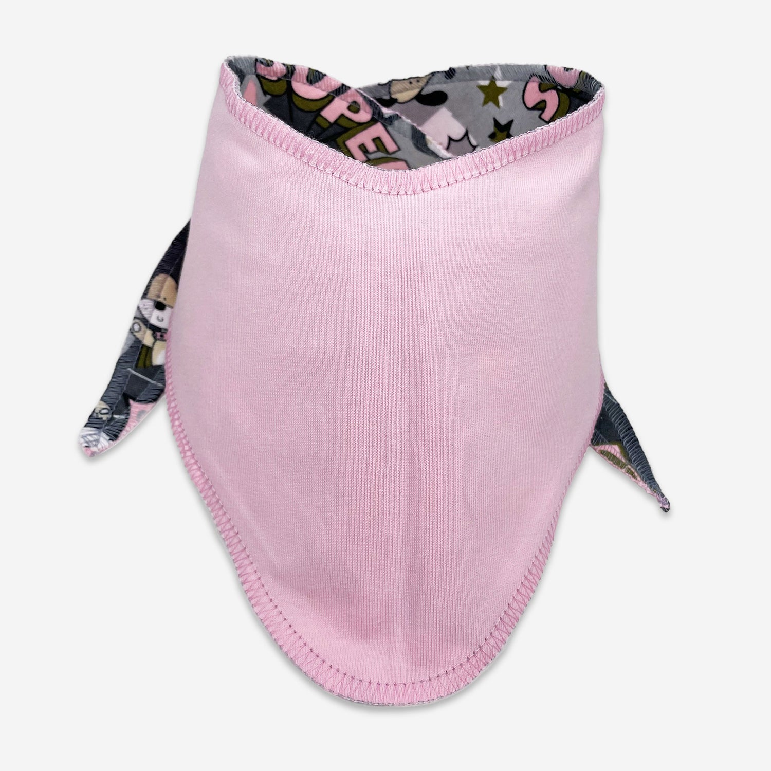 Halstuch Super Dog rosa