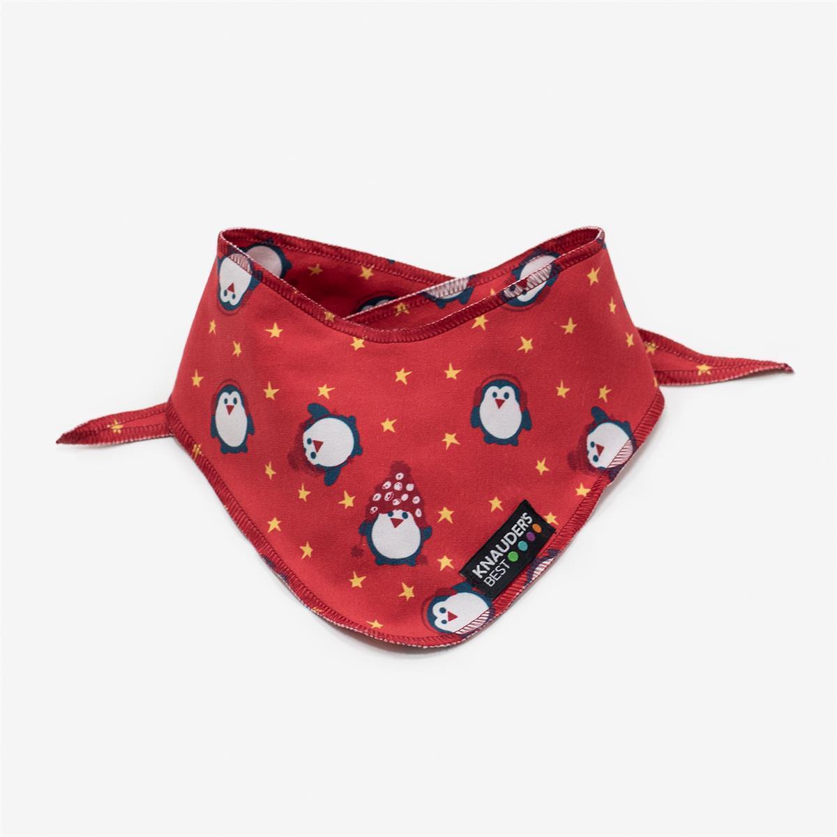 Halstuch Pinguin rot
