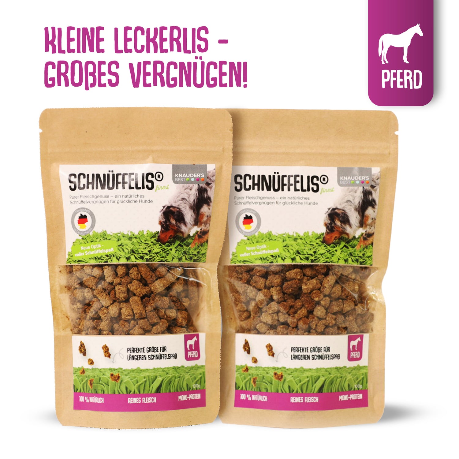 SCHNÜFFELIS Finest 2x Pferd