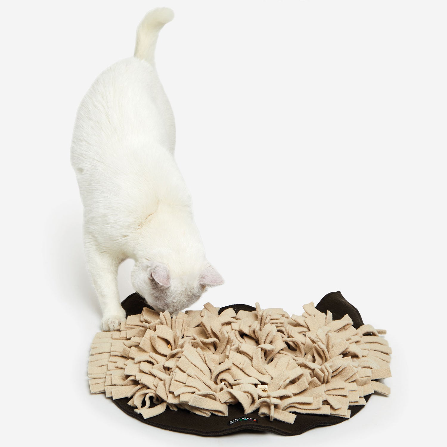 SCHNÜFFELRASEN® für die Katze - braun/grau