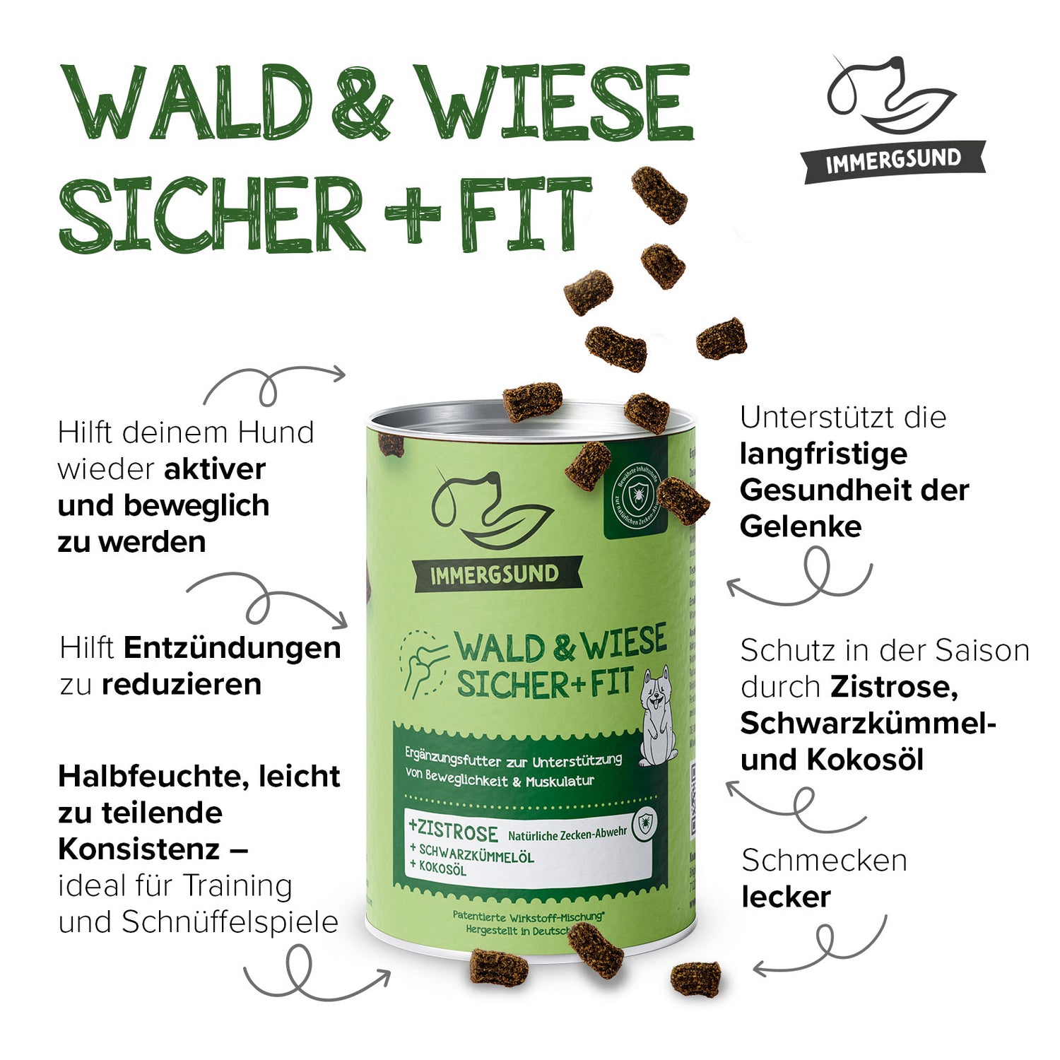 Immergsund 4x Wald & Wiese