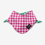 Halstuch Vichy pink-grün