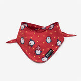 Halstuch Pinguin rot