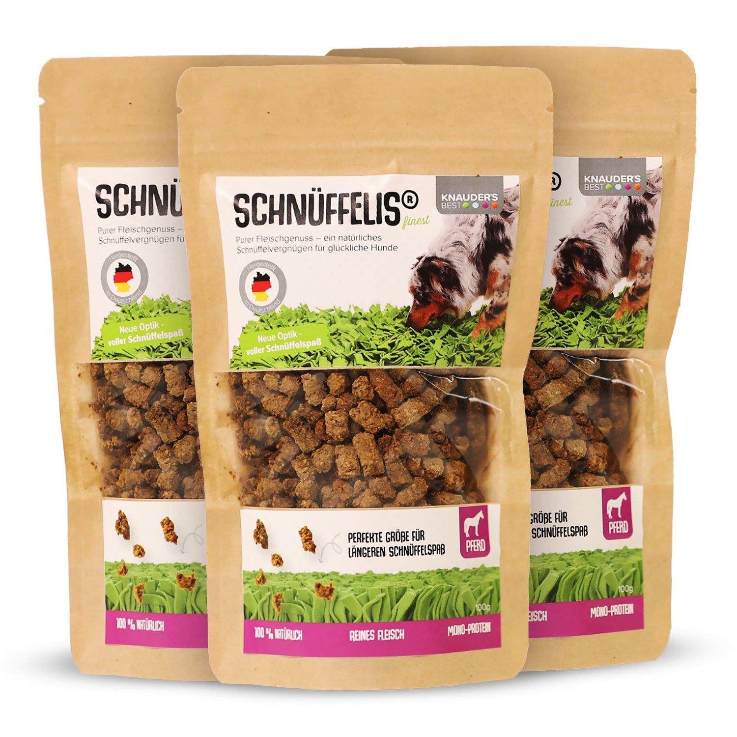 SCHNÜFFELIS Finest 3x Pferd