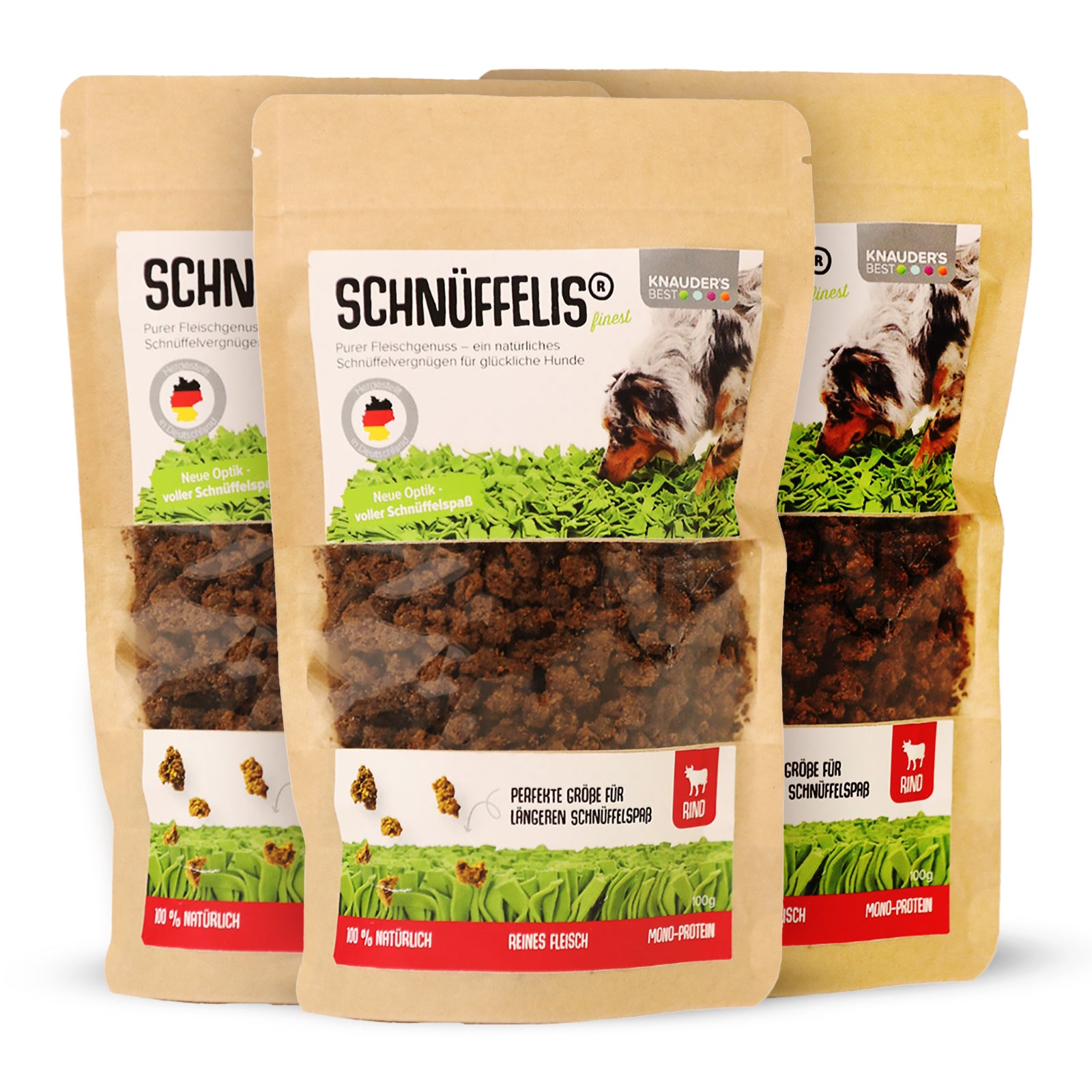 SCHNÜFFELIS Finest 3 x Rind – Knauder's Best
