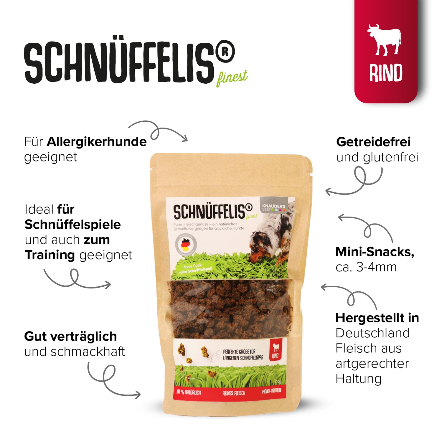 SCHNÜFFELIS Finest 3 x Rind